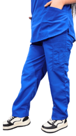 Pantalón azul de mujer Cod 1514 uniformes medicos monterey