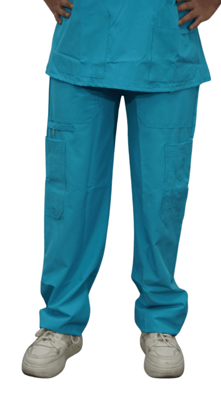 Pantalón de mujer color turquesa Cod 1904