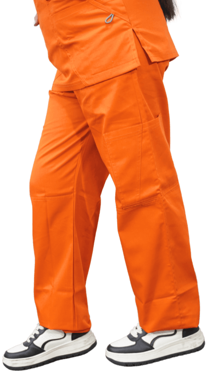 Pantalón de mujer color naranja Cod 1825 uniformes médicos monterey