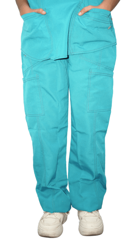 Pantalón de mujer color turquesa Cod 1800