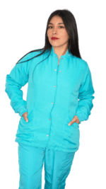 Cardigan de mujer color celeste Cod 1893